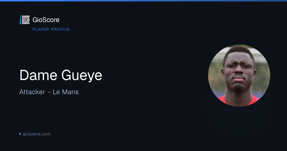Dame Gueye - Attacker - Le Mans
